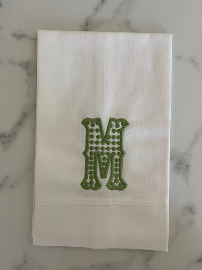 Cotton Pique Guest Towel