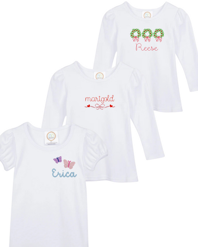 Girls Puff Sleve T-Shirt Club Monthly Subscription