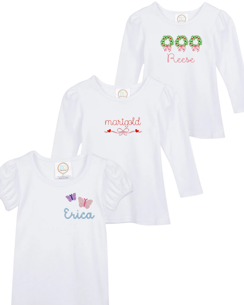 Girls Puff Sleve T-Shirt Club Monthly Subscription