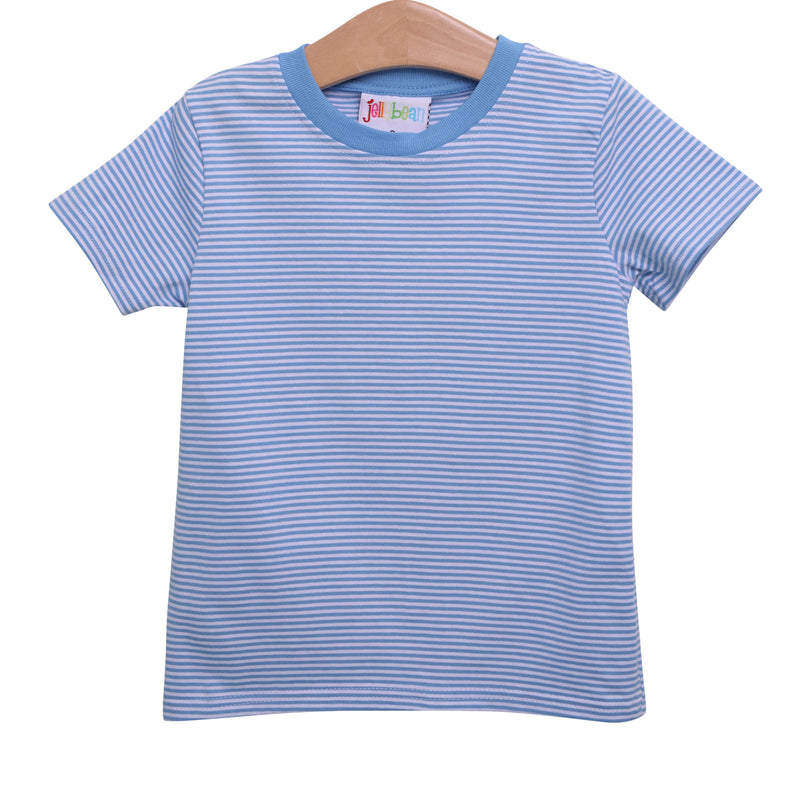 Graham Shirt- Cornflower Blue Stripe