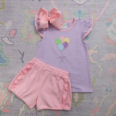 Let's Party Flutter Short Set