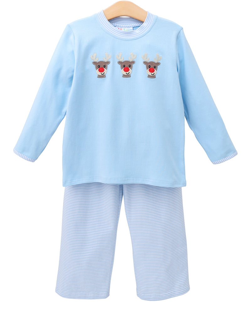 Run Run Rudolph Pants Set