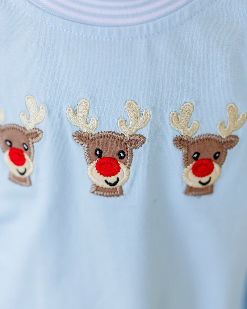 Run Run Rudolph Pants Set