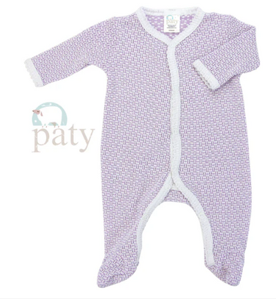 Paty Solid Colors Knit Footie