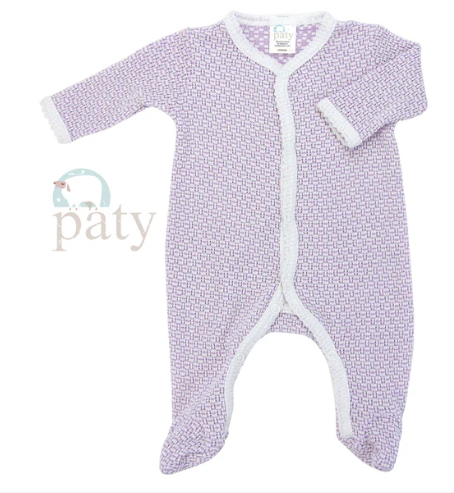 Paty Solid Colors Knit Footie