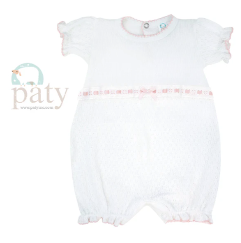 Paty Inc Bubble w/ Eyelet Trim