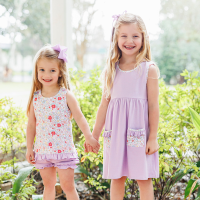 Summer Floral Pocket Dress