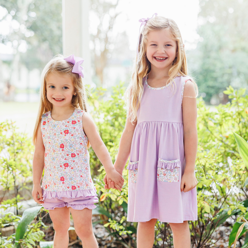 Summer Floral Pocket Dress