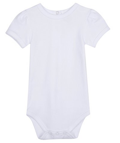 Short Puff Sleeve Infant Bodysuit